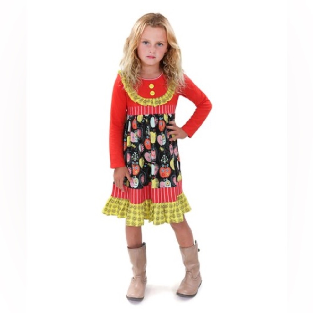 Jelly the Pug | Candy Apple Duckie Dress size 5